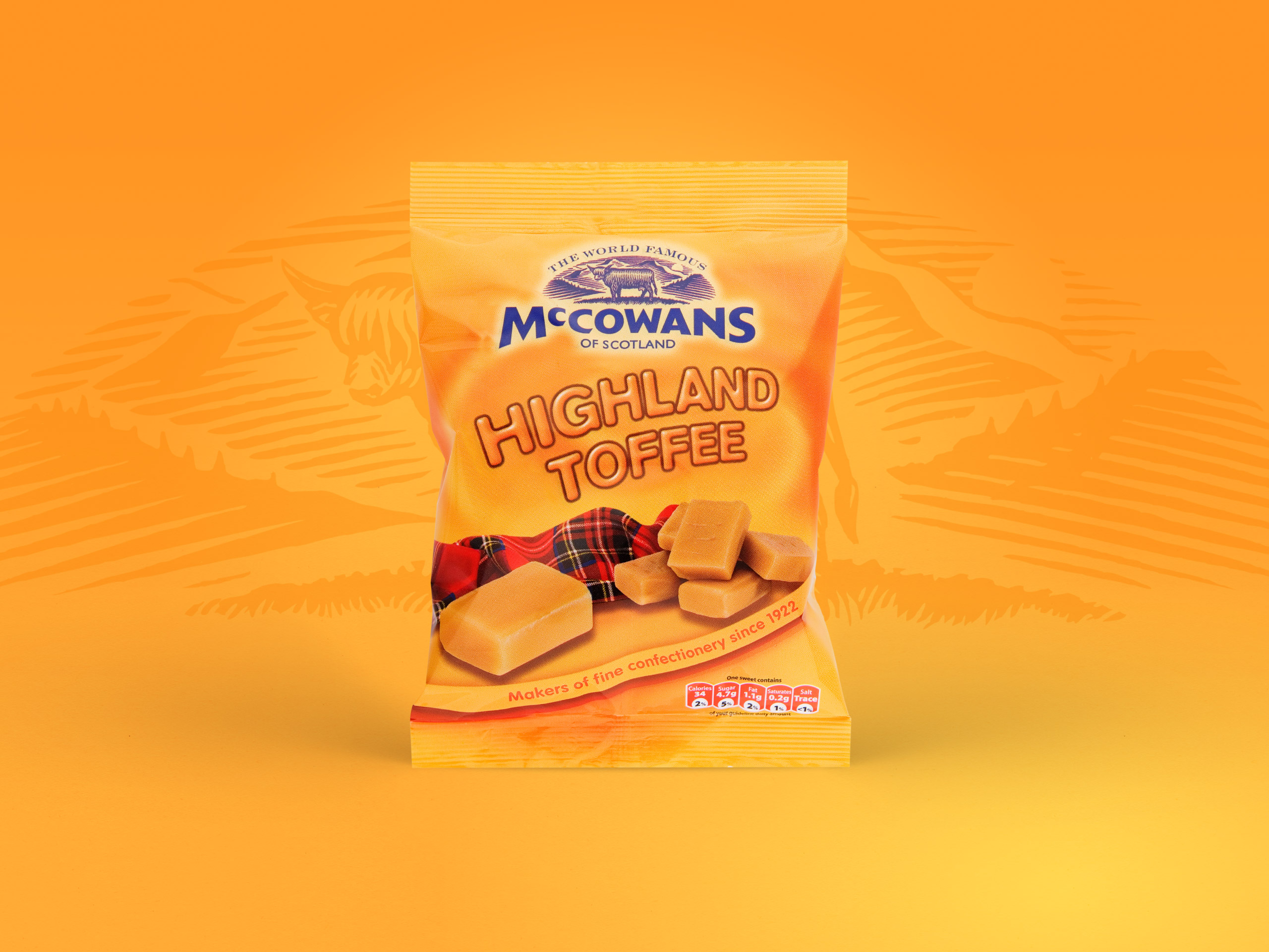 McCowans - Highland Toffee Packaging - Packaging Design
